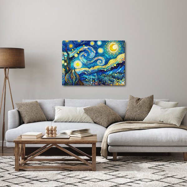Obraz – Mozaika gwiaździstej nocy (70x50 cm)