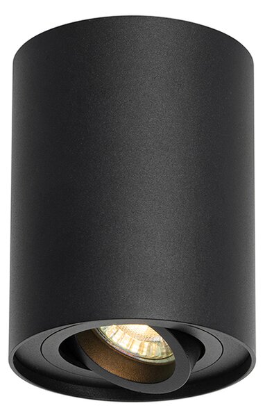 Inteligentny reflektor sufitowy czarny regulowany z WiFi GU10 - Rondoo up