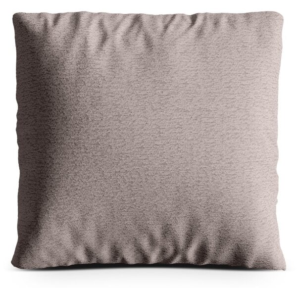 Szarobeżowa poduszka na sofę z materiału bouclé Kemi – Cosmopolitan Design