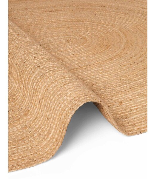 Dywan z juty dwustronny/tkany ręcznie w naturalnym kolorze 160x230 cm Braided – Hanse Home