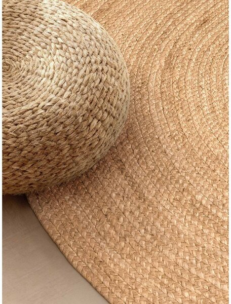 Dywan z juty dwustronny/tkany ręcznie w naturalnym kolorze 160x230 cm Braided – Hanse Home