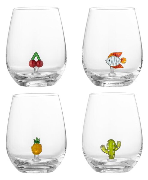 Szklanki zestaw 4 szt. 560 ml Misa – Bloomingville