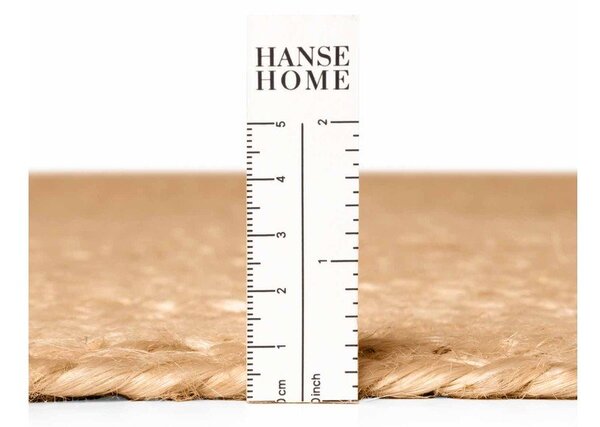 Dywan z juty dwustronny/tkany ręcznie w naturalnym kolorze 160x230 cm Braided – Hanse Home