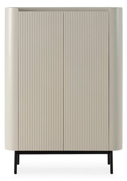 Kremowa szafka 100x140x40 cm Willa – MOME