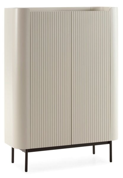 Kremowa szafka 100x140x40 cm Willa – MOME