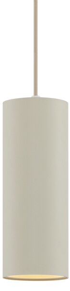 Nowoczesna lampa wisząca beżowa GU10 50 mm okrągła - Tubo