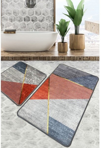 Dywaniki łazienkowe zestaw 2 szt. 60x100 cm Sante – Foutastic