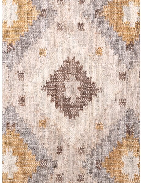 Kremowy dywan z juty tkany ręcznie 120x170 cm Roya Imani – Elle Decoration