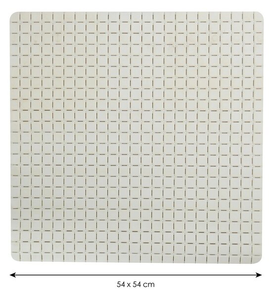 Mata antypoślizgowa pod prysznic 54x54 cm Quadro Premium – MSV