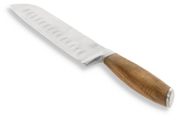 Nóż typu santoku ze stali nierdzewnej – Holm