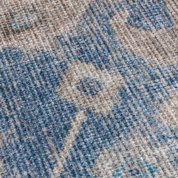 Niebieski dywan odpowiedni do prania 152x230 cm Orelia Global – Flair Rugs
