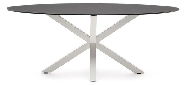 Stół ze szklanym blatem 100x200 cm Argo – Kave Home