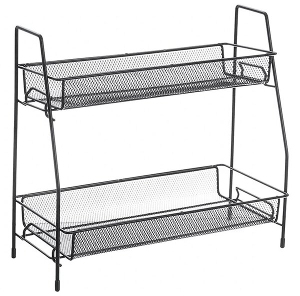 Organizer do kuchni TALORO 31x32,5 cm, czarny