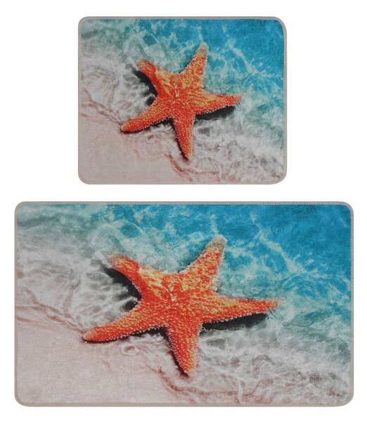 Dywaniki łazienkowe zestaw 2 szt. 60x100 cm Stella – Foutastic