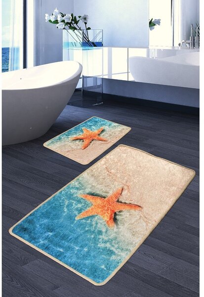 Dywaniki łazienkowe zestaw 2 szt. 60x100 cm Stella – Foutastic