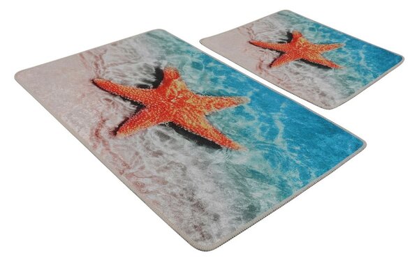 Dywaniki łazienkowe zestaw 2 szt. 60x100 cm Stella – Foutastic