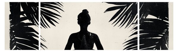 Obraz - Joga (170x50 cm)