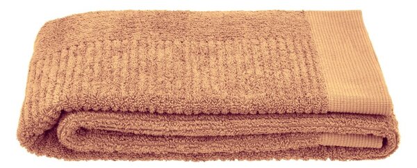 Żółty bawełniany ręcznik frotte 50x100 cm Classic – Zone