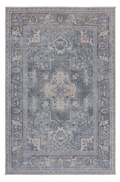 Zielony dywan z mieszanki włókien z recyklingu odpowiedni do prania 160x230 cm Windsor – Flair Rugs