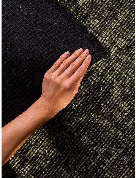 Zielony chodnik 80x250 cm Prisma – Elle Decoration