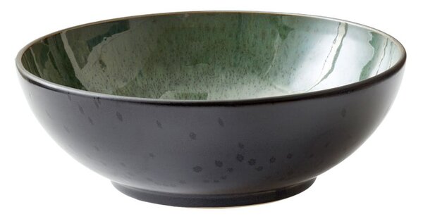 Zielono-czarna kamionkowa misa ø 30 cm Gastro Green/Black – Bitz