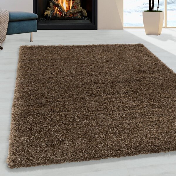Ciemnobrązowy dywan 60x110 cm Fluffy – Ayyildiz Carpets