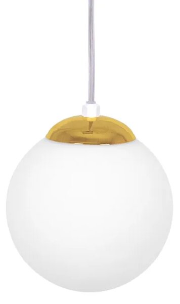 Nowoczesna lampa wisząca szklana kula - A490 C8-K29