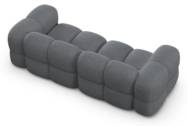 Szara sofa 250 cm Loretto – Cosmopolitan Design