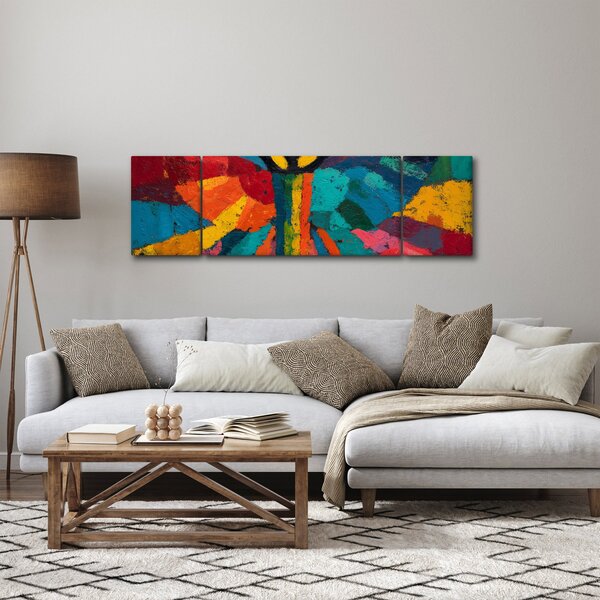 Obraz - Malowany anioł (170x50 cm)