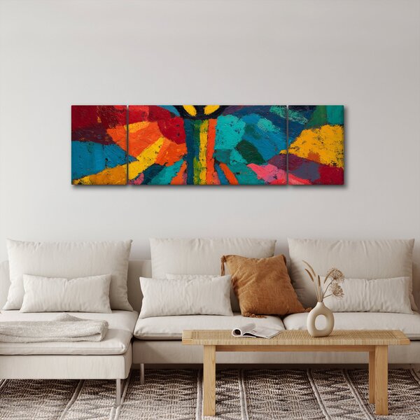 Obraz - Malowany anioł (170x50 cm)