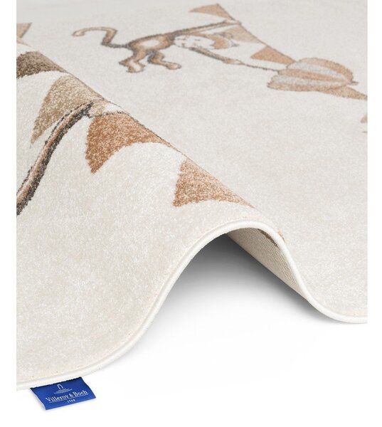 Kremowy dywan dziecięcy 160x230 cm Roar like a Lion Rainbow Party – Villeroy&Boch
