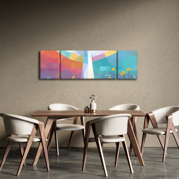 Obraz - Strażnik kwiatów (170x50 cm)