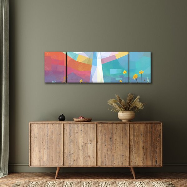 Obraz - Strażnik kwiatów (170x50 cm)