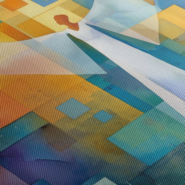 Obraz - Geometryczny anioł (125x70 cm)