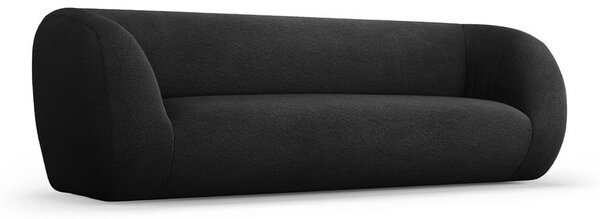 Ciemnoszara sofa z materiału bouclé 230 cm Essen – Cosmopolitan Design