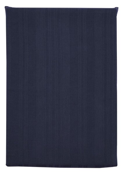 Ciemnoniebieska adamaszkowa pościel jednoosobowa 140x220 cm Noble – Södahl
