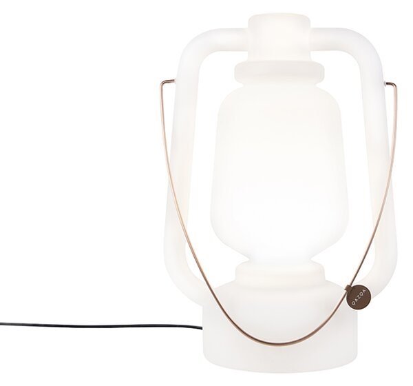 Lampa stojąca biała 51 cm IP44 - Storm Large