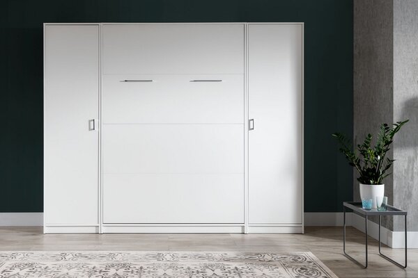 Półkotapczan Basic 140x200 pionowy - biały połysk