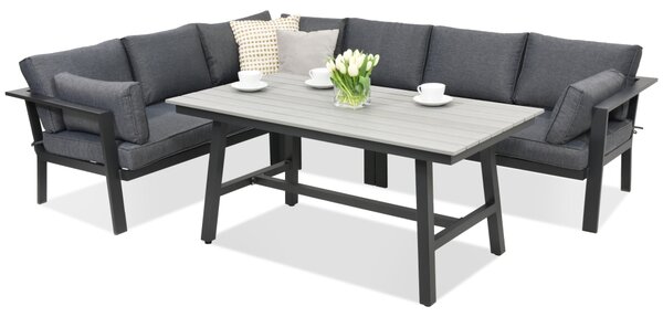 Meble ogrodowe aluminiowe Sydney Comida 5 Garden Point antracyt