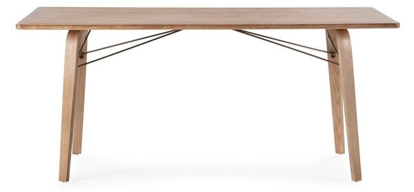Stół z blatem w dekorze dębu 90x180 cm Lujan – MOME