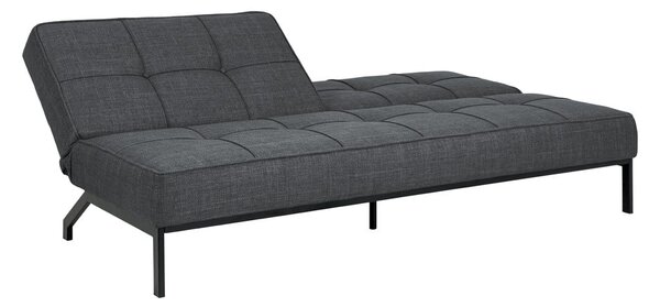 Ciemnoszara rozkładana sofa 198 cm Perugia – Actona