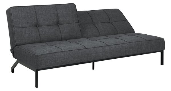 Ciemnoszara rozkładana sofa 198 cm Perugia – Actona