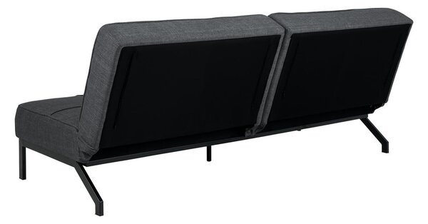 Ciemnoszara rozkładana sofa 198 cm Perugia – Actona