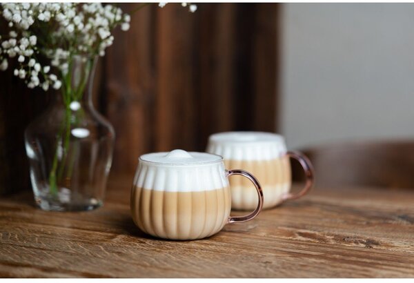 Kubki do cappuccino zestaw 2 szt. 350 ml Tulip – Vialli Design