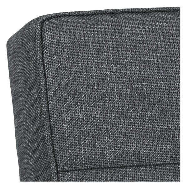 Ciemnoszara rozkładana sofa 198 cm Perugia – Actona