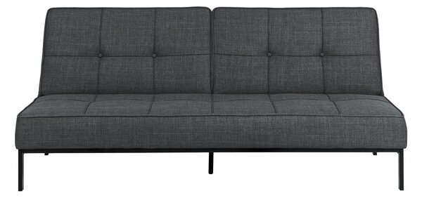 Ciemnoszara rozkładana sofa 198 cm Perugia – Actona
