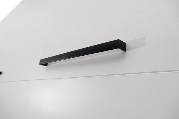 Półkotapczan Modern 160x200 pionowy - biały mat