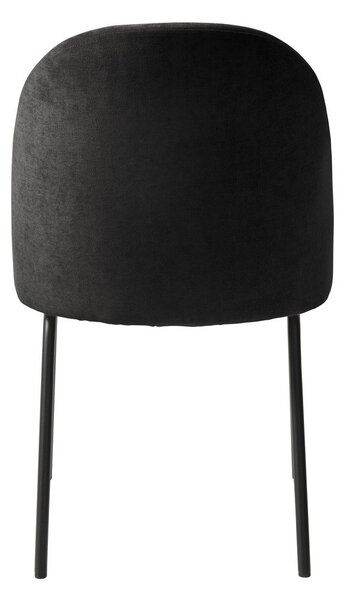 Czarne krzesło Creston – Unique Furniture