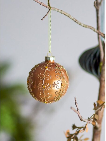 Szklana bombka ø 8 cm Ciri – Bloomingville