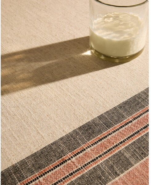 Obrus z mieszanki lnu 170x250 cm Veliat – Kave Home